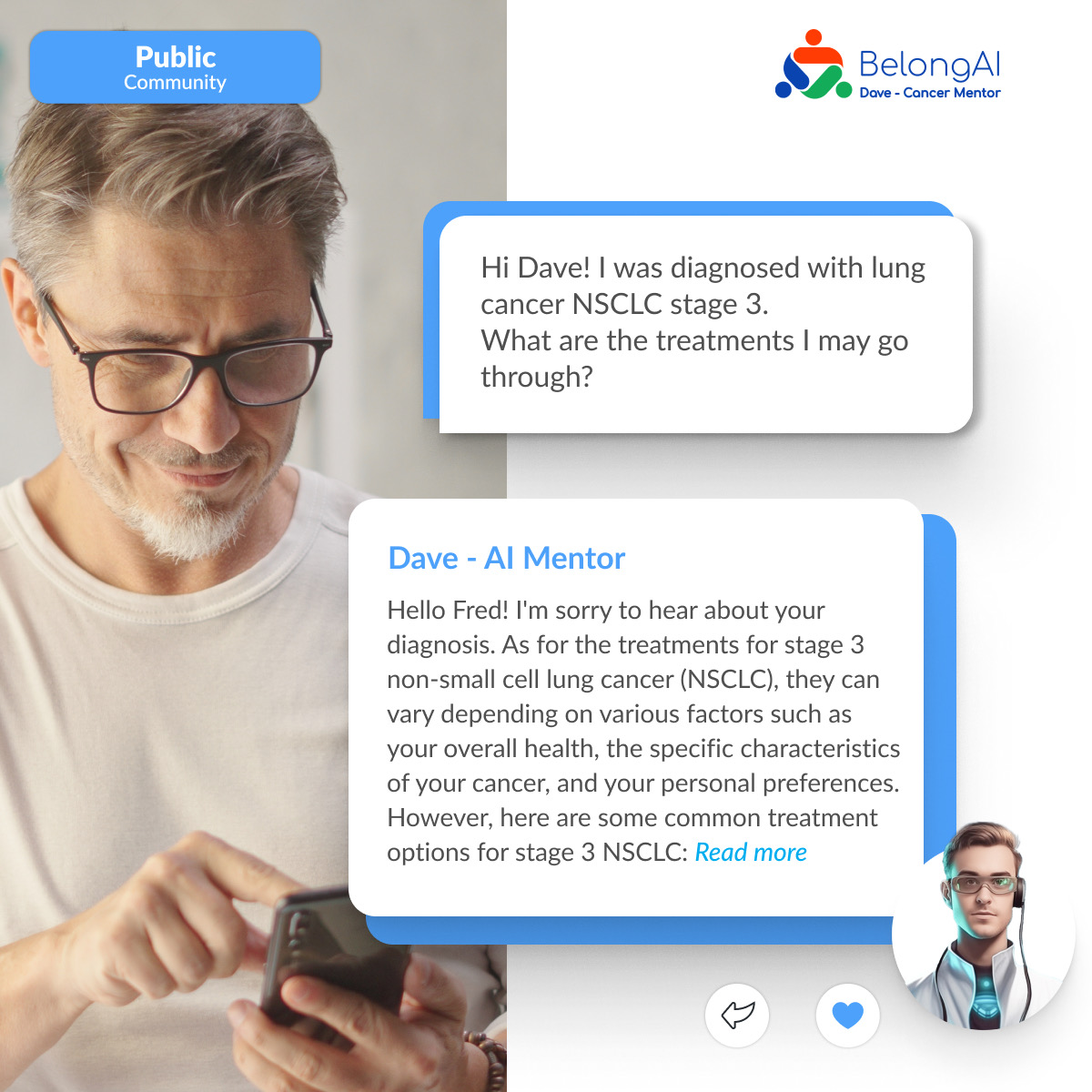 Belong.Life Launches Conversational AI Cancer Mentor