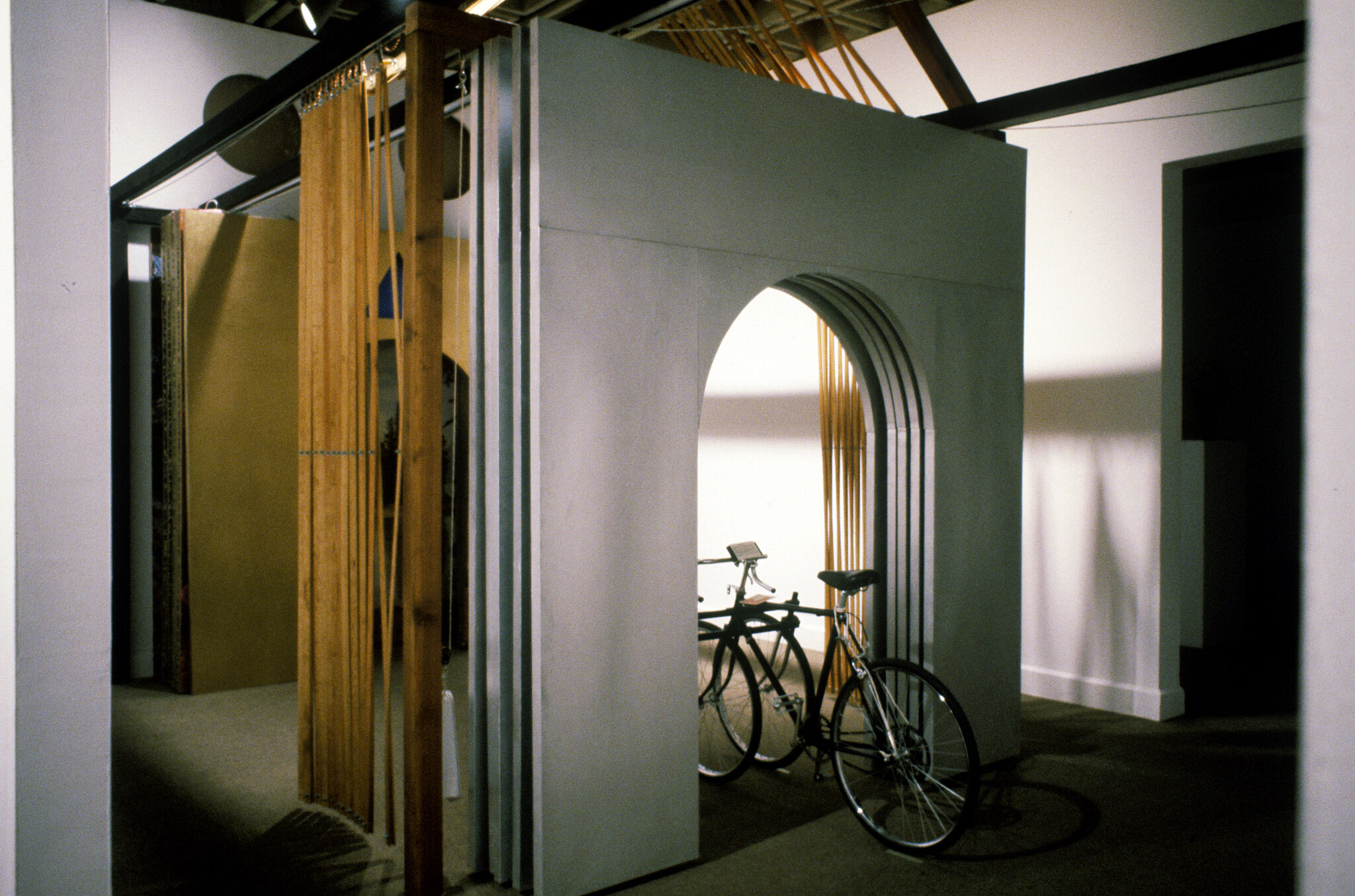 Work of art installed in a gallery.