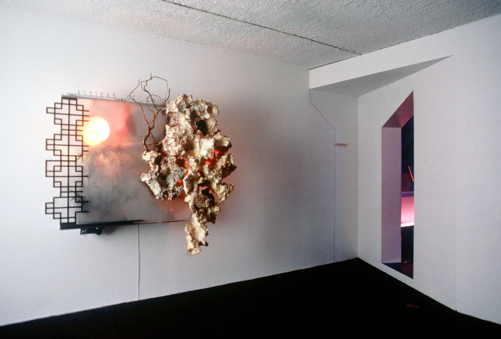 Artwork in a gallery.