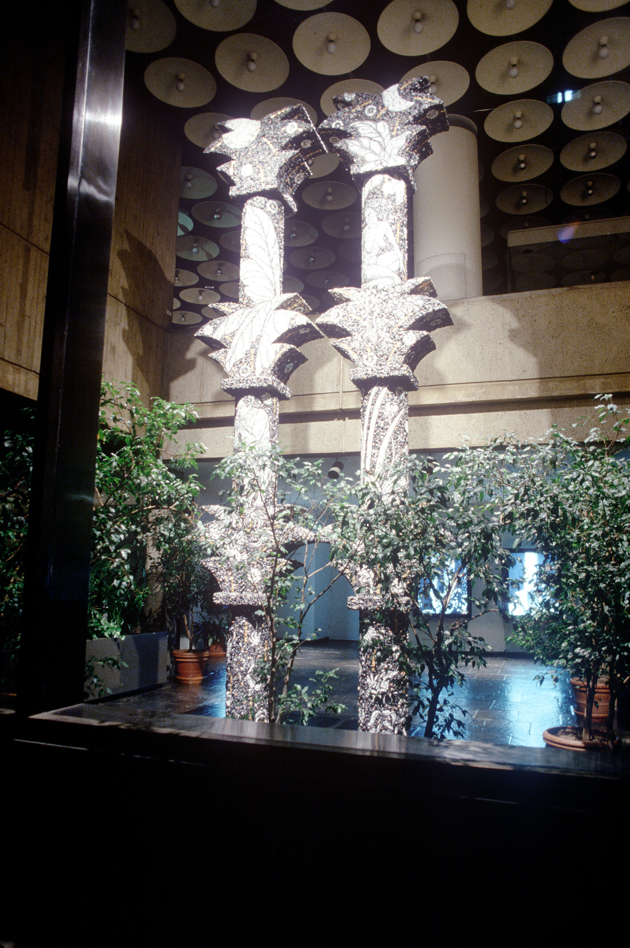 Artwork installed in a gallery.