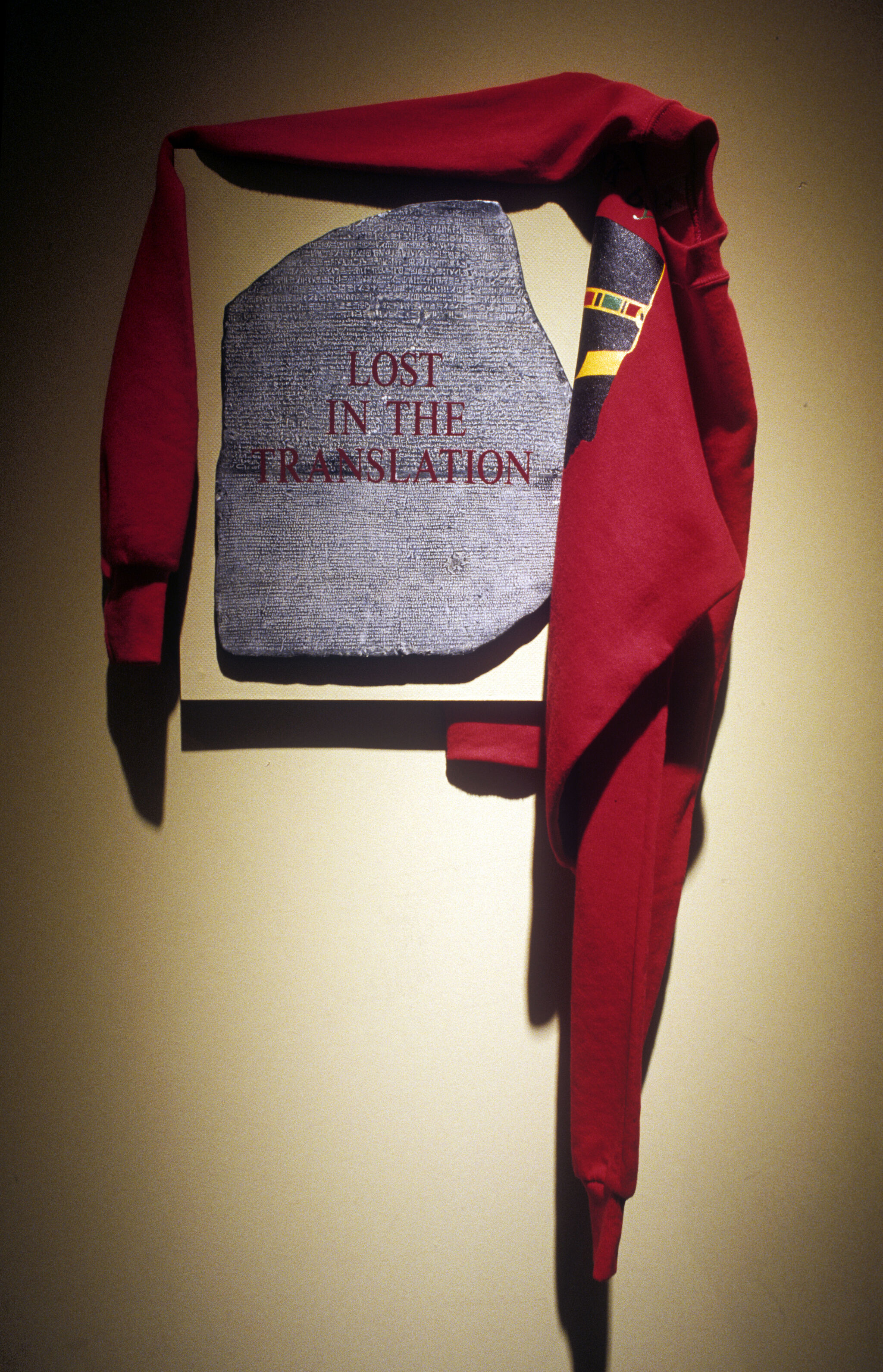 Work of art in a gallery.