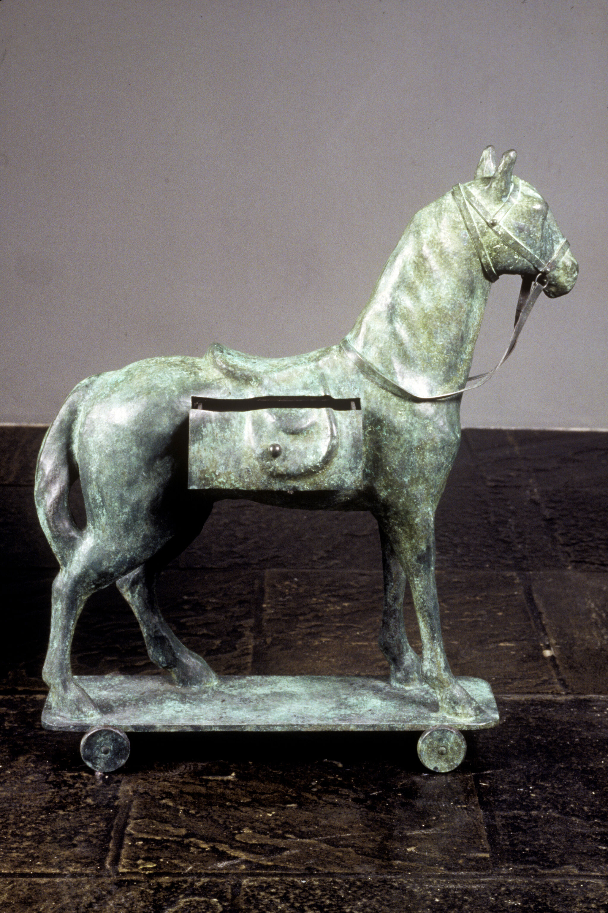 Work of art in a gallery.