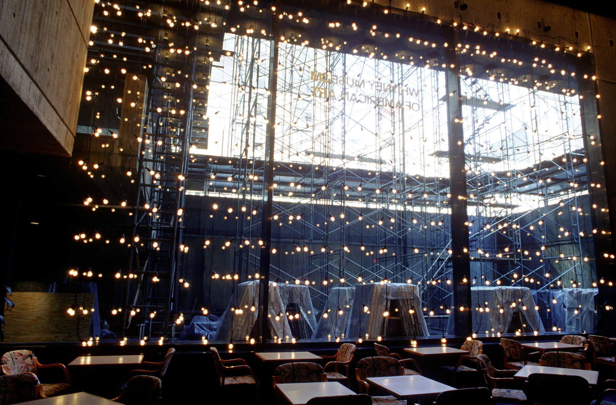 Work of art installed in a gallery.