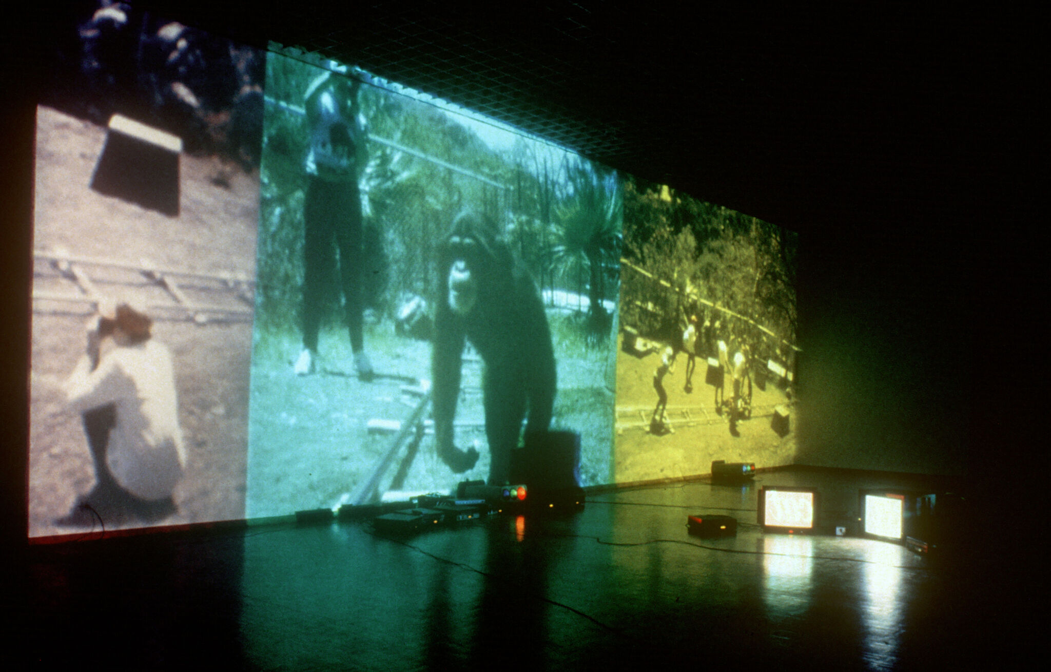 Work of art in a gallery.