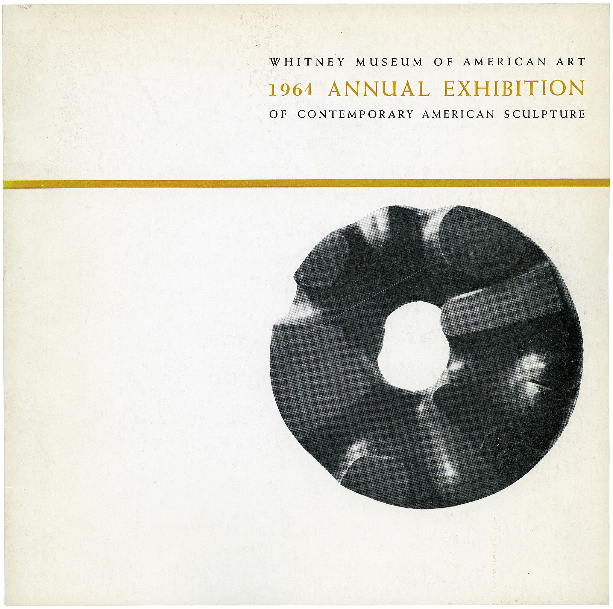 Cover for 1964 Annual Exhibition of Contemporary American Sculpture catalogue