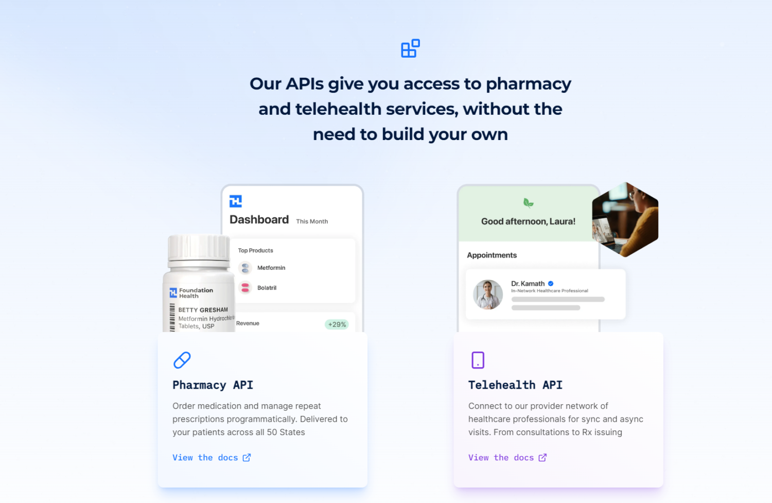 Foundation Health Secures $6M to Power API-based Pharmacy and Telehealth Products