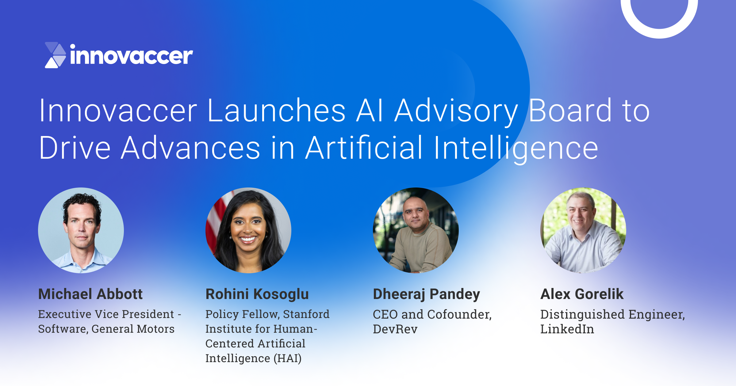 Innovaccer Forms AI Advisory Board to Drive AI-Powered Insights